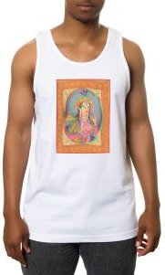 The Mumtazmahal Tank Top in White