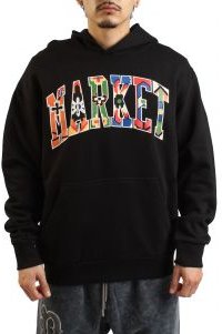 Floral Rug Arc Hoodie 