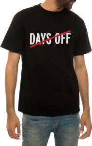 The Days Off Tee in Black