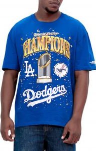 MLB LOS ANGELES DODGERS WORLD SERIES 2025 DROP SHOULDER T-SHIRT 