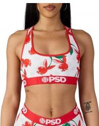PlayBoy Cherry Lux Sports Bra 