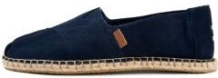 Classic in Navy Suede/Blanket Stitch