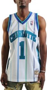 NBA Charlotte Hornets 1999 Baron Davis Swingman Jersey
