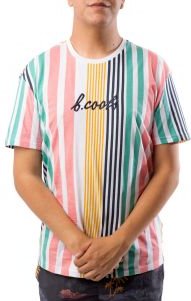 Embroidered Striped Tee