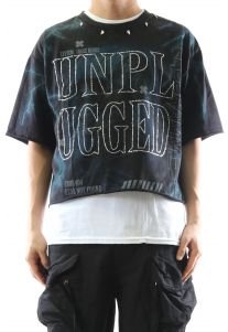 DUSTSPIRE S/N Jersey 3/4 Sleeve Crop Top Tee