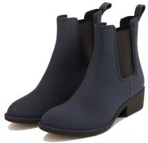 Jeffrey Campbell Stormy Matte Blue Rain Boot 
