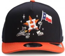 MLB Houston Astros Cartoon 950 A-Frame Pre-Curved Snapback 