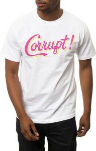 The Corrupt Tee in White
