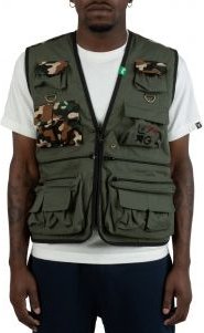 TRAVEL UNRAVEL VEST CAMOUFLAGE