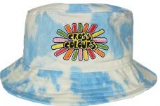 Cross Colours Sunshine Logo Bucket Hat - Tie Dye Cloud
