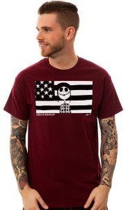The Long Live FT Tee in Maroon