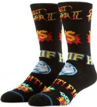 Street Fighter Logo Socks