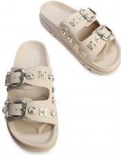 Aileen-20 Studded Buckle Slide