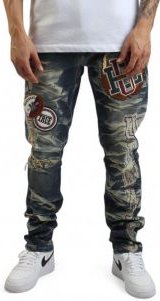 Varsity Patch Jeans