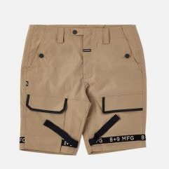 Strapped Up Shorts Rip Stop Khaki