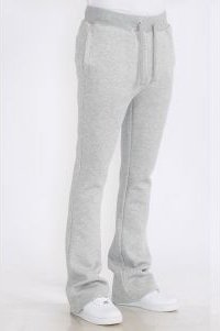 Stacked Flare Fleece Sweat Pants