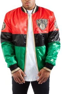 Brooklyn Nets Black History Month Jacket