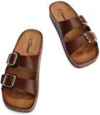 Birch-12 2 Buckle Sandal