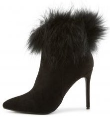 Stallion-1 Fur Heel Booties