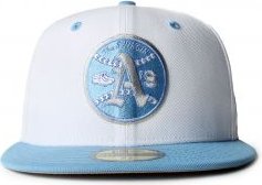 Oakland Athletics Sky 59Fifty Fitted Hat 