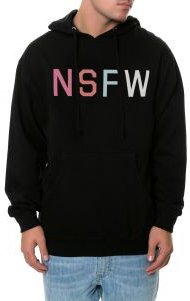 The NSFW Hoodie in Black