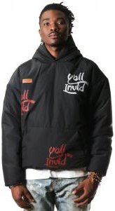 KOALA Padded Crop Style Nylon Pullover Jacket