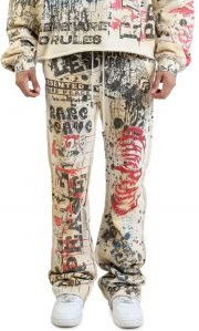 Raver Bathroom Mirror Flare Pants