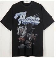 Pegasus T Shirt Washed Black