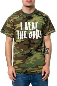 The Beat the Odds Tee in Camo