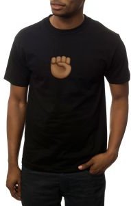 The Power Fist Tee in Black