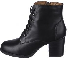 Women's Low Heel Lace-Up Boot Korman-S