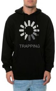 The Trapping Hoodie in Black