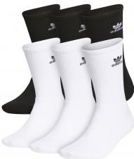 Trefoil Crew Socks 6 Pairs