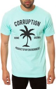 The Corruption Tee in Mint