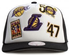 NBA Los Angeles Lakers Gridlock Trucker Adjustable Hat