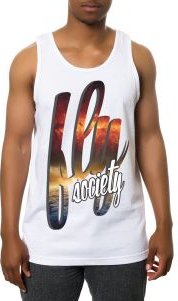The Fly Time Tank Top in White