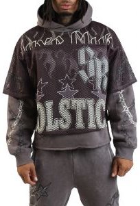 Luxe Club Layered Hoodie