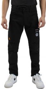 Distressed Twill Work Pants