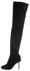 Peligro-OK Thigh-High Heeled Boots