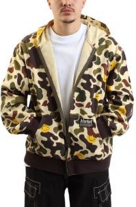 Smiley Camo Zip Jacket 