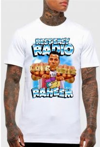 Radio Raheem RIP T-Shirt in White