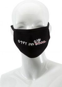 Stay INN Mask in Black