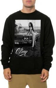 The Clean Crewneck Sweatshirt in Black
