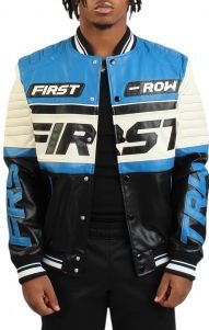 Leather Padded Moto jacket