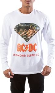 AC/DC Diamond Long Sleeve Tee