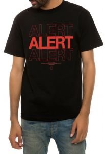 The Alert Tee in Black