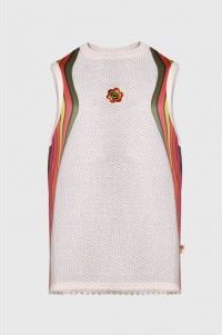 7eventies Crochet Knit Sleeveless Vest