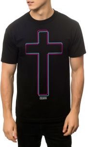 The TRBL Cross Tee in Black