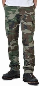 Prep Coterie Flat Front Straight Leg Cargo Pants
