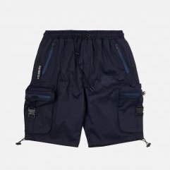Combat Nylon Shorts Navy